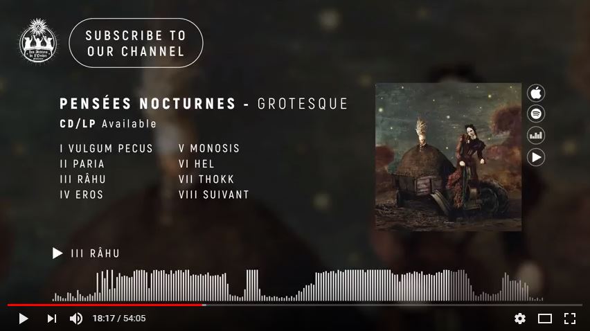 Pensées Nocturnes - Grotesque